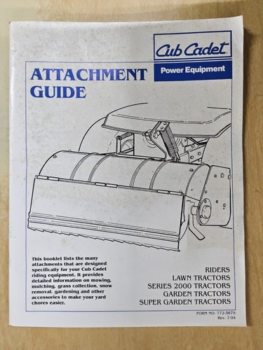 Guida fissaggio cub cadet - guida, di