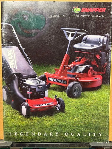 Catalogo rasaerba snapper 2004 - catalogo,